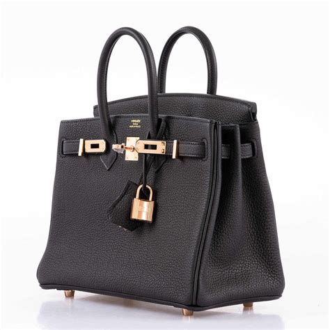 hermes birkin 25 togo black|hermes birkin 25 price 2020.